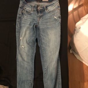 Cute low rise skinny jeans